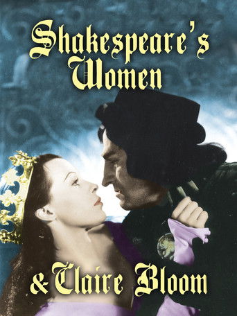 Shakespeare's Women and Claire Bloom poster