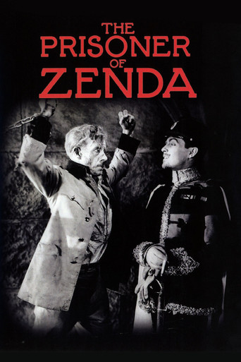 Movie poster for The Prisoner of Zenda (1922)