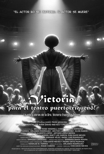 Movie poster for Victoria para el teatro puertorriqueño (2024)