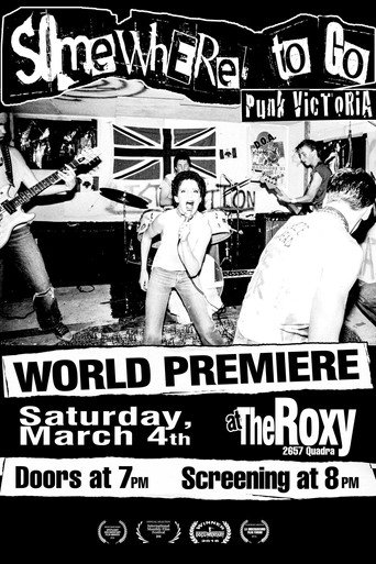 Movie poster for Somewhere To Go: Punk Victoria (2017)