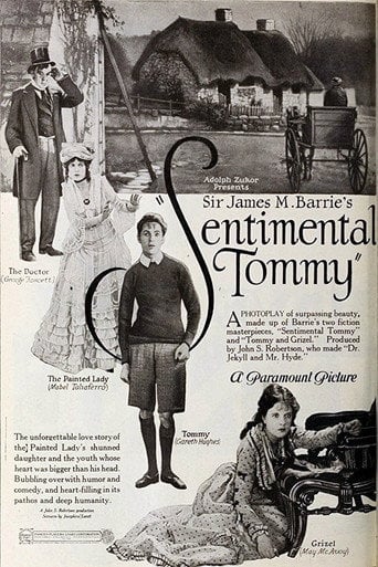 Movie poster for Sentimental Tommy (1921)