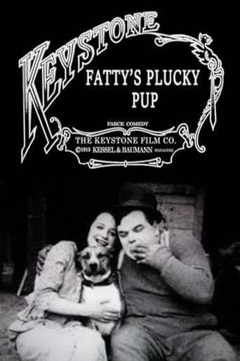 Movie poster for Fatty’s Plucky Pup (1915)