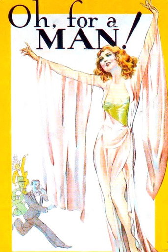 Movie poster for Oh, for a Man! (1930)