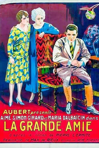 Movie poster for La grande amie (1927)
