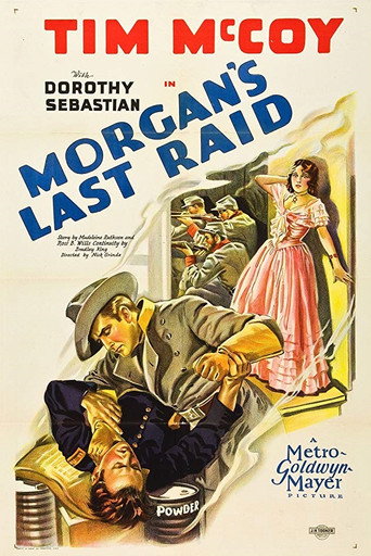 Movie poster for Morgan's Last Raid (1929)