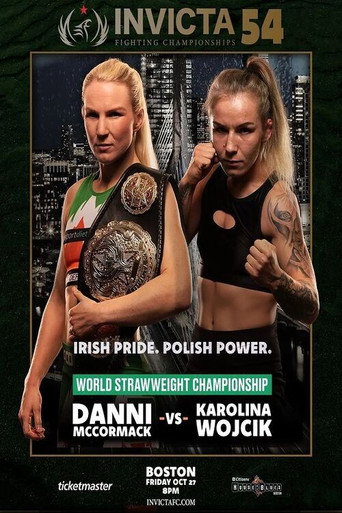 Movie poster for Invicta FC 54: McCormack vs. Wojcik (2023)