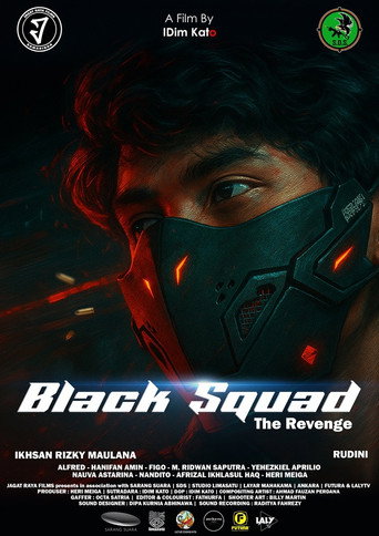 Movie poster for Blacksquad "The Revenge" (2025)