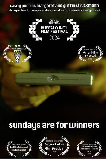 Movie poster for Sundays are for Winners