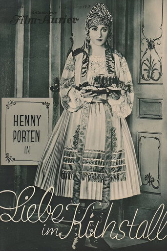 Movie poster for Liebe im Kuhstall (1928)