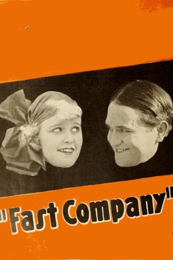 Movie poster for Fast Company (1918)