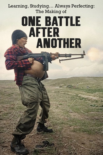 Movie poster for Learning, Studying… Always Perfecting: The Making of One Battle After Another (2026)