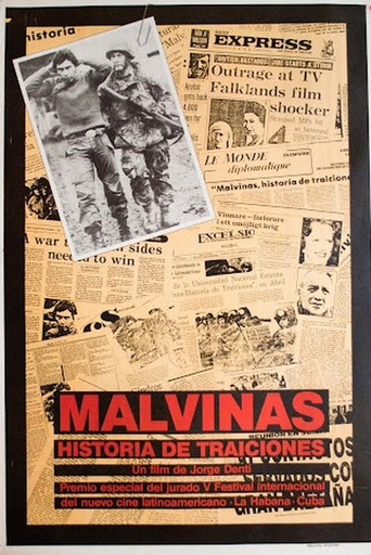 Movie poster for Malvinas: Stories of Betrayals (1984)