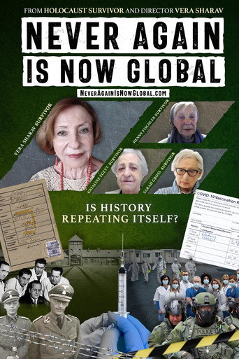 Movie poster for Never Again Is Now Global