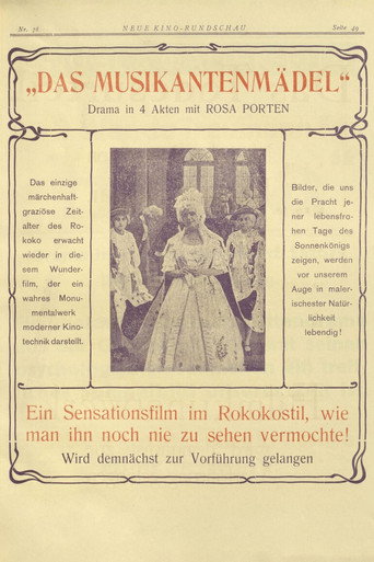 Movie poster for Die Musikantenmädel (1918)