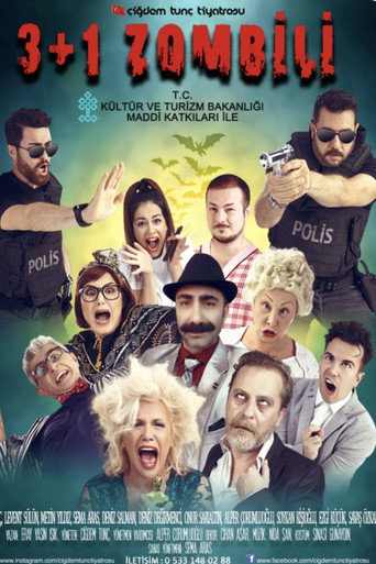 Movie poster for 3+1 Zombili (2019)