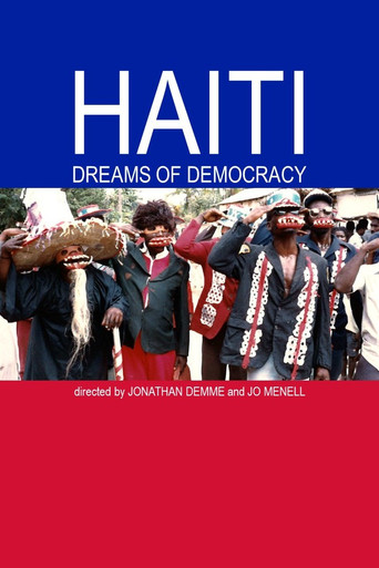 Movie poster for Haiti: Dreams of Democracy (1988)