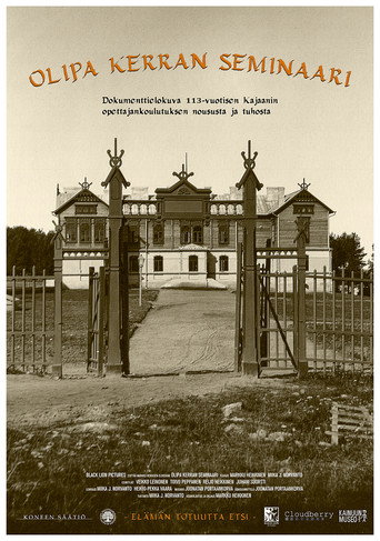 Movie poster for Olipa kerran Seminaari (2015)