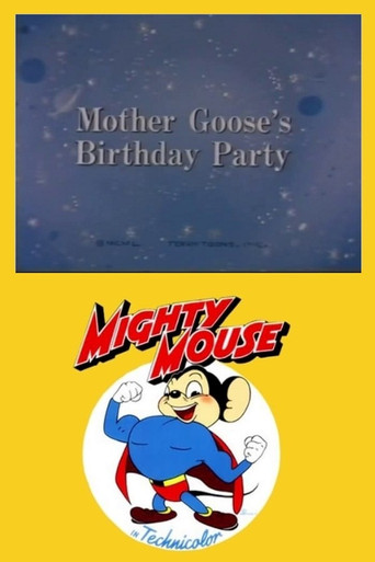 Movie poster for Mother Goose's Birthday Party (1950)