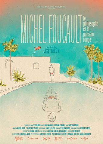 Movie poster for Michel Foucault, le philosophe et le poisson rouge. (2024)