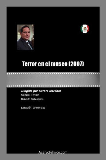 Terror en el museo poster