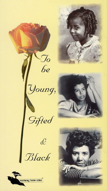 To Be Young, Gifted and Black poster