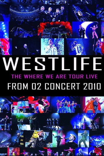 Westlife: The Where We Are Tour poster