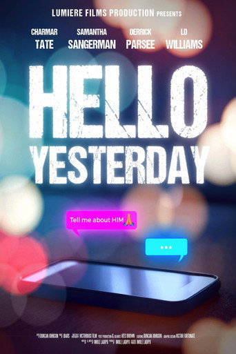 Movie poster for Hello Yesterday (2025)