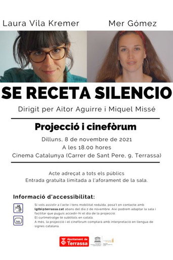 Movie poster for Se receta silencio (2021)