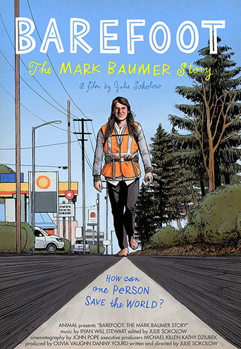 Movie poster for Barefoot: The Mark Baumer Story (2019)