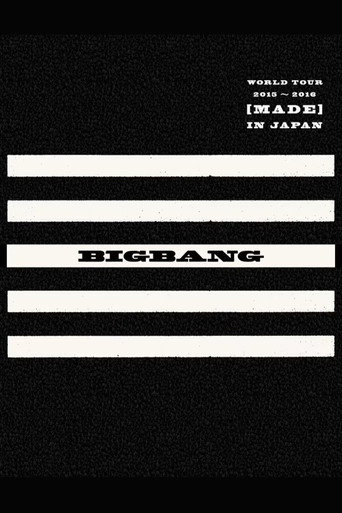 BIGBANG WORLD TOUR 2015~2016 [MADE] IN JAPAN poster