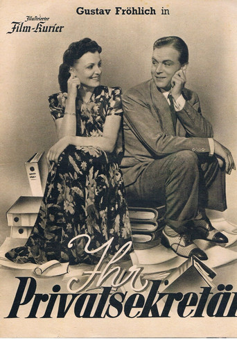 Movie poster for Her Private Secretary (1940)