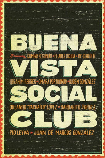 Movie poster for Buena Vista Social Club (1999)