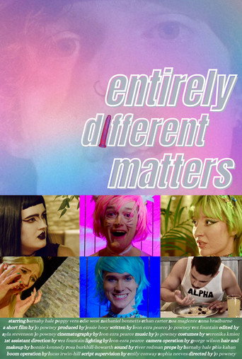 Movie poster for entirely different matters (2026)