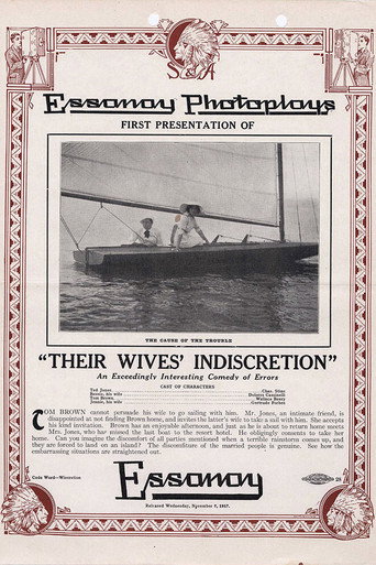 Movie poster for Their Wives' Indiscretion (1913)