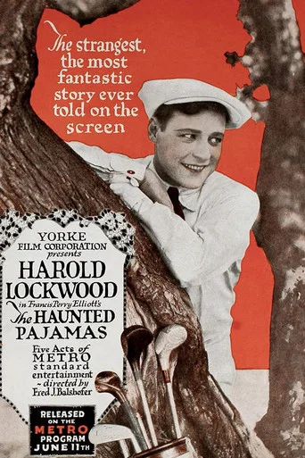 Movie poster for The Haunted Pajamas (1917)