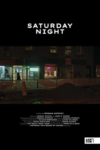 Movie poster for Saturday Night (2021)