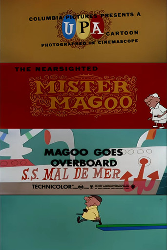 Movie poster for Magoo Goes Overboard (1957)
