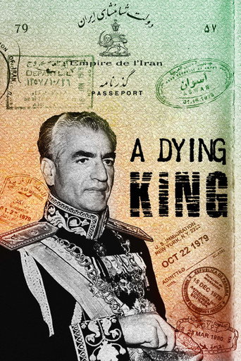 Movie poster for A Dying King: The Shah of Iran (2017)