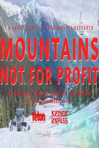 Movie poster for Mountains Not For Profit (2024)