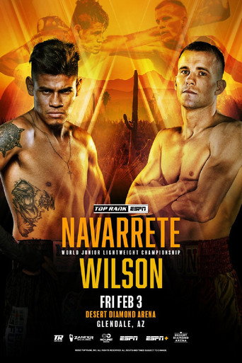 Movie poster for Emanuel Navarrete vs. Liam Wilson (2023)