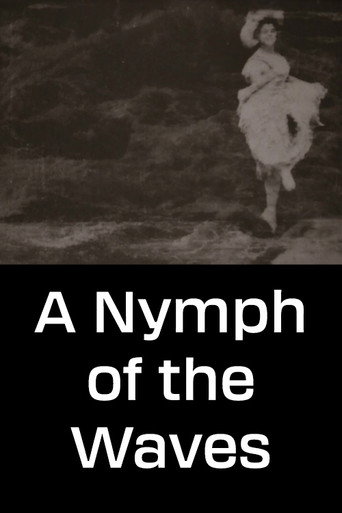Movie poster for A Nymph of the Waves (1900)