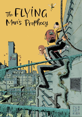 Movie poster for The Flying Man's Prophecy