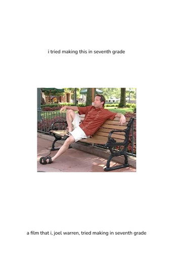 Movie poster for I Tried Making This in Seventh Grade (2020)