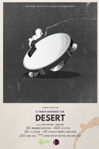 Movie poster for A Train Crosses the Desert (2020)