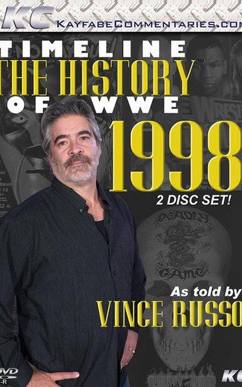 Movie poster for Timeline The History of WWE – 1998 – As Told By Vince Russo (2016)