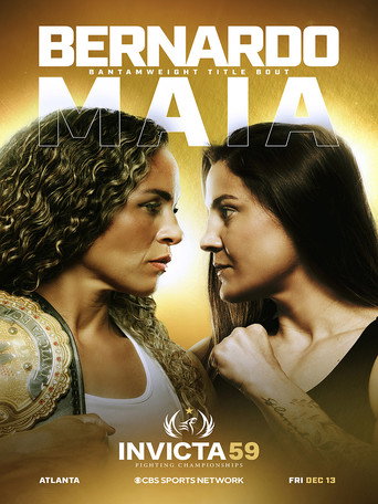 Movie poster for Invicta FC 59: Bernardo vs. Maia (2024)