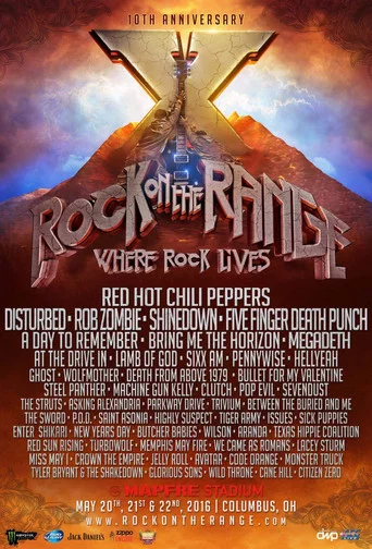 Movie poster for Saint Asonia: Live at Rock on the Range (2016)