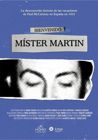 Movie poster for Bienvenido, Mister Martín (2026)