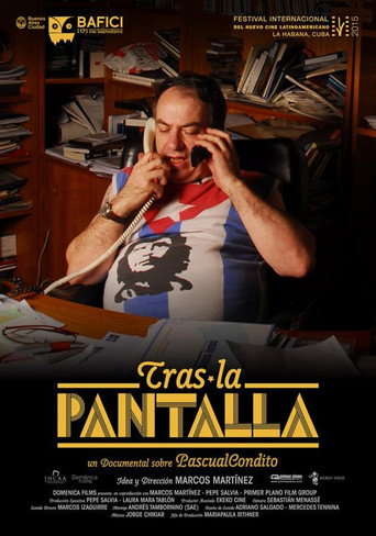 Movie poster for Tras la pantalla (2015)