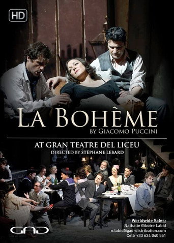 Movie poster for La bohème - Liceu (2016)